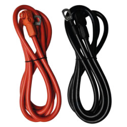 Zestaw kabli UL10269 0AWG 2000mm – czarny/pomarańczowy – Amphenol 8.0 mm + SC50-10 (para)